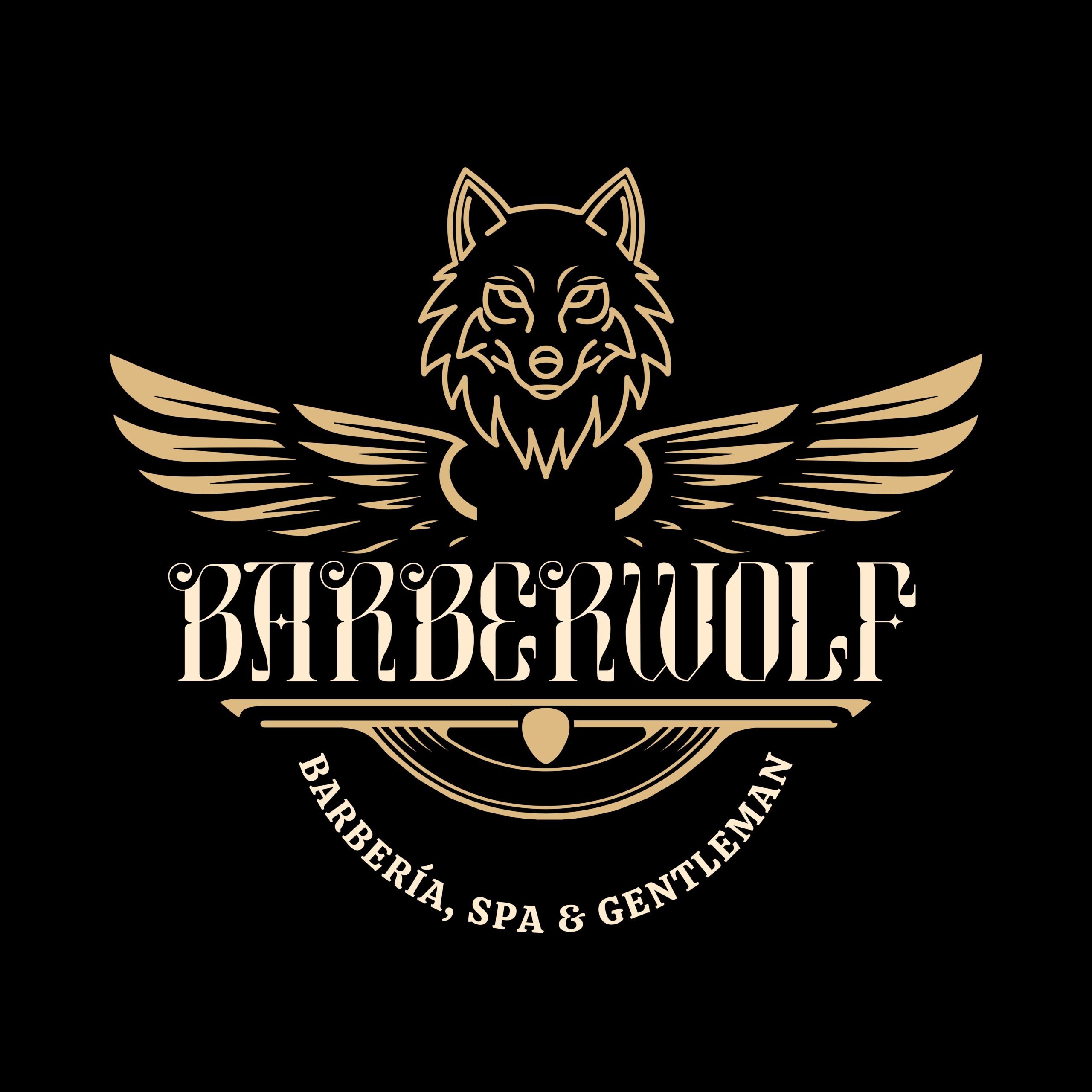 Logotipo Barber Wolf